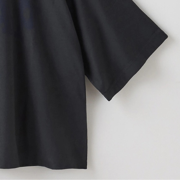 YZY GAP 78 CROP DOVE  N258 BLACK
 ( OVERSIZED ) - Picture 4 of 14